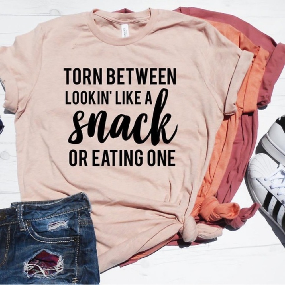 Torn between looking like a snack or eating one tee